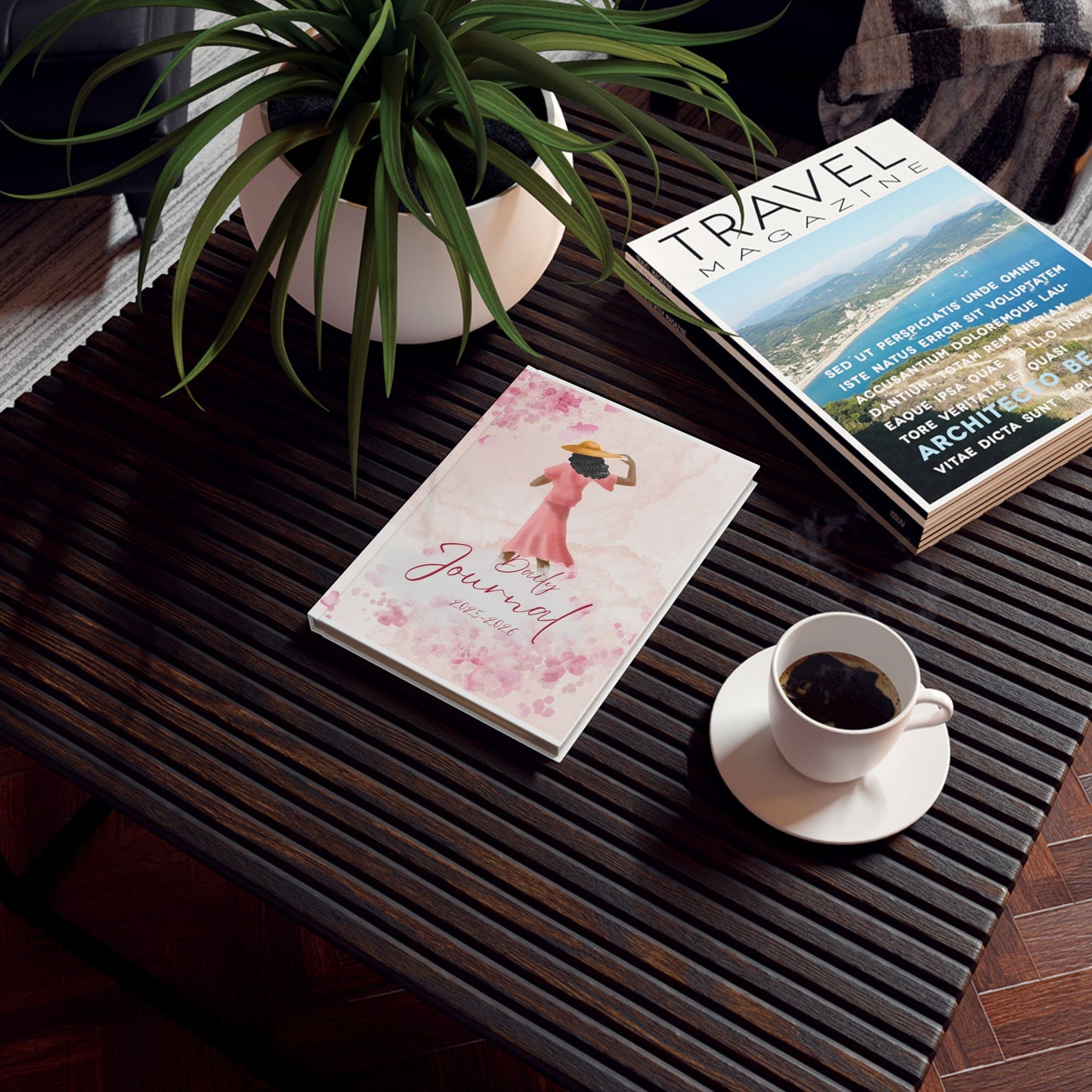 Hard Backed Journal - Chic 2025-2026 Vision Planner