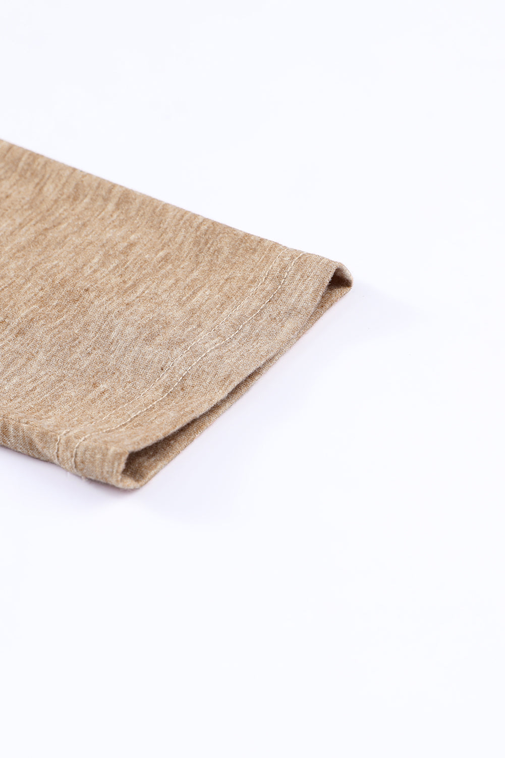 Seam Detail V-Neck Long Sleeve Top