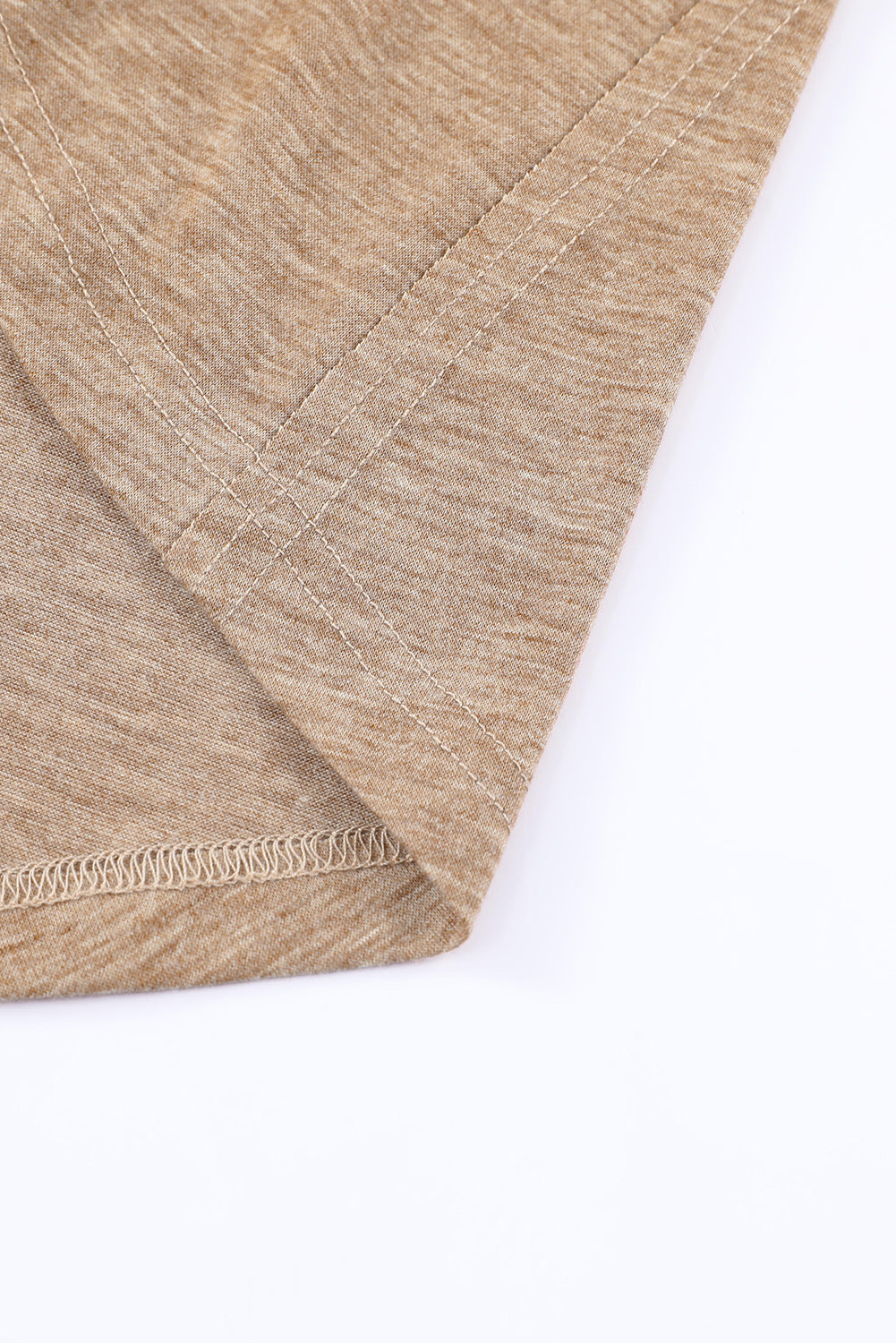 Seam Detail V-Neck Long Sleeve Top