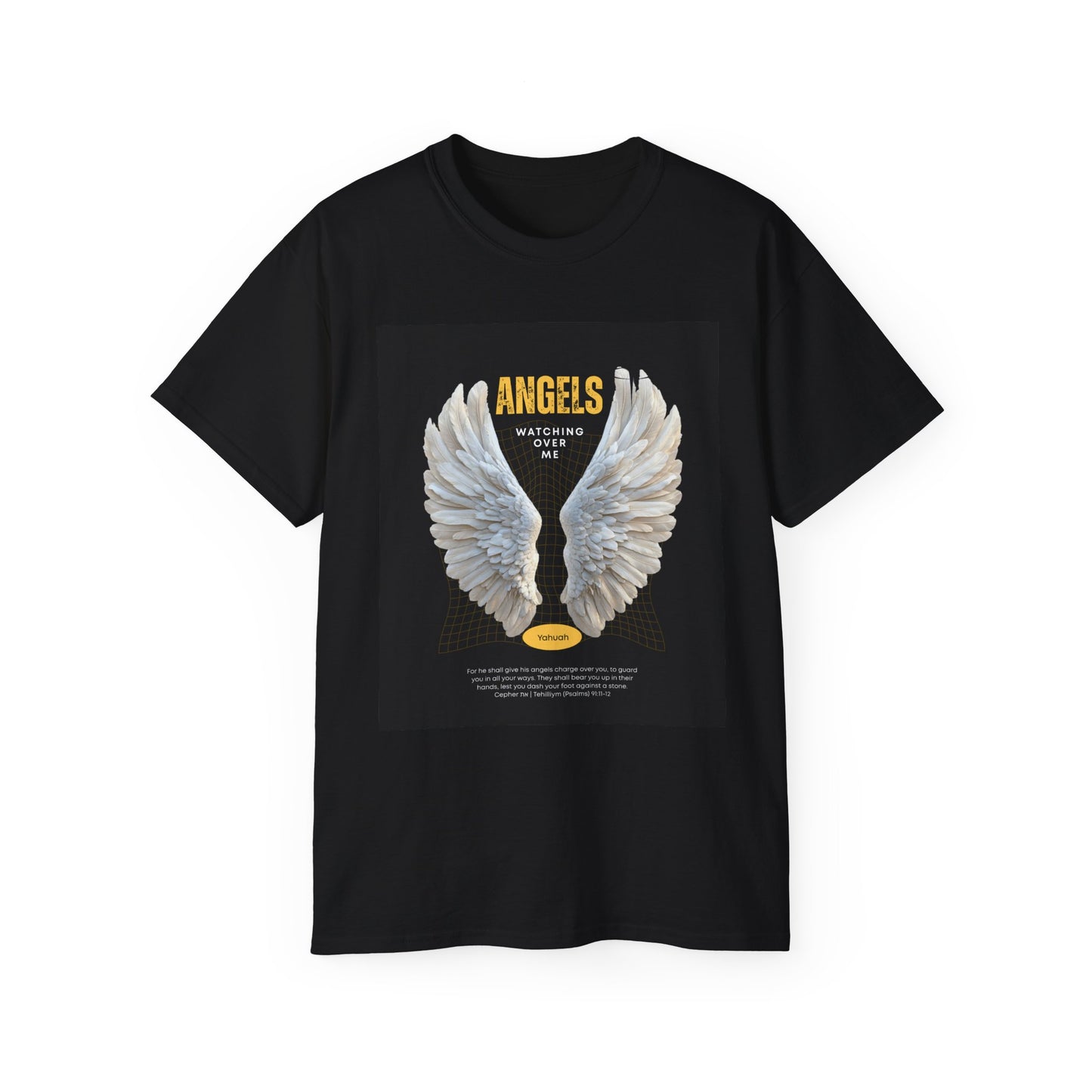 Angels Watching Over Me Unisex Tee - Psalms 91:11-12