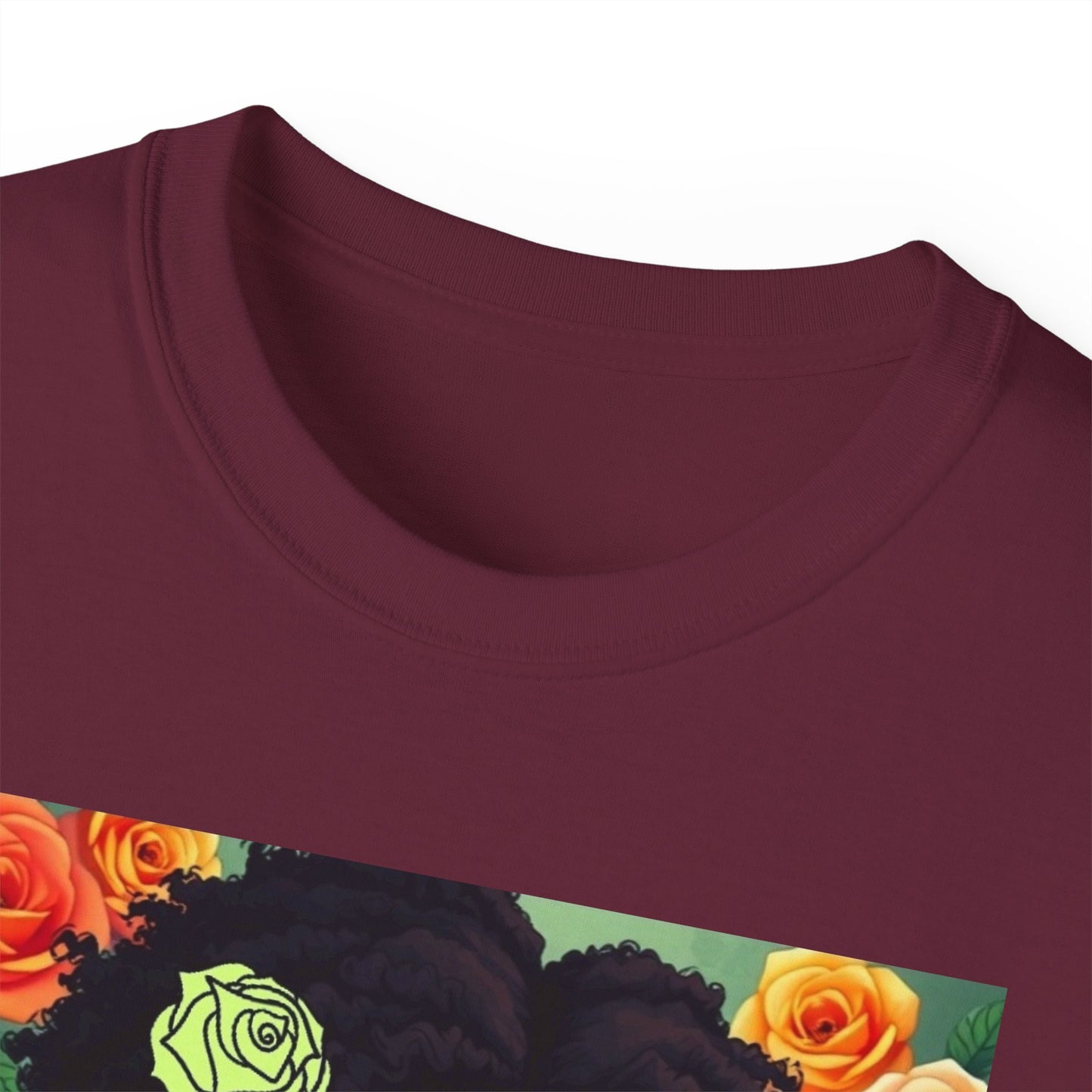 Favor Of Yahuah Tee - Lime Green Rose