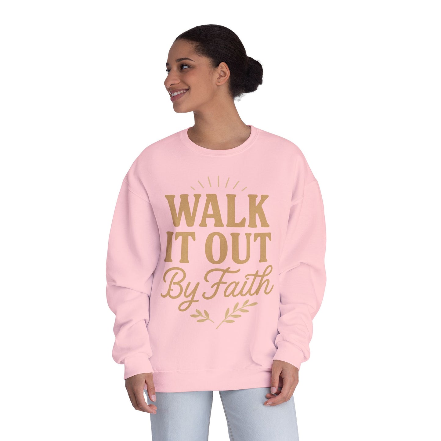 Walk It Out By Faith Unisex Sweatshirt
