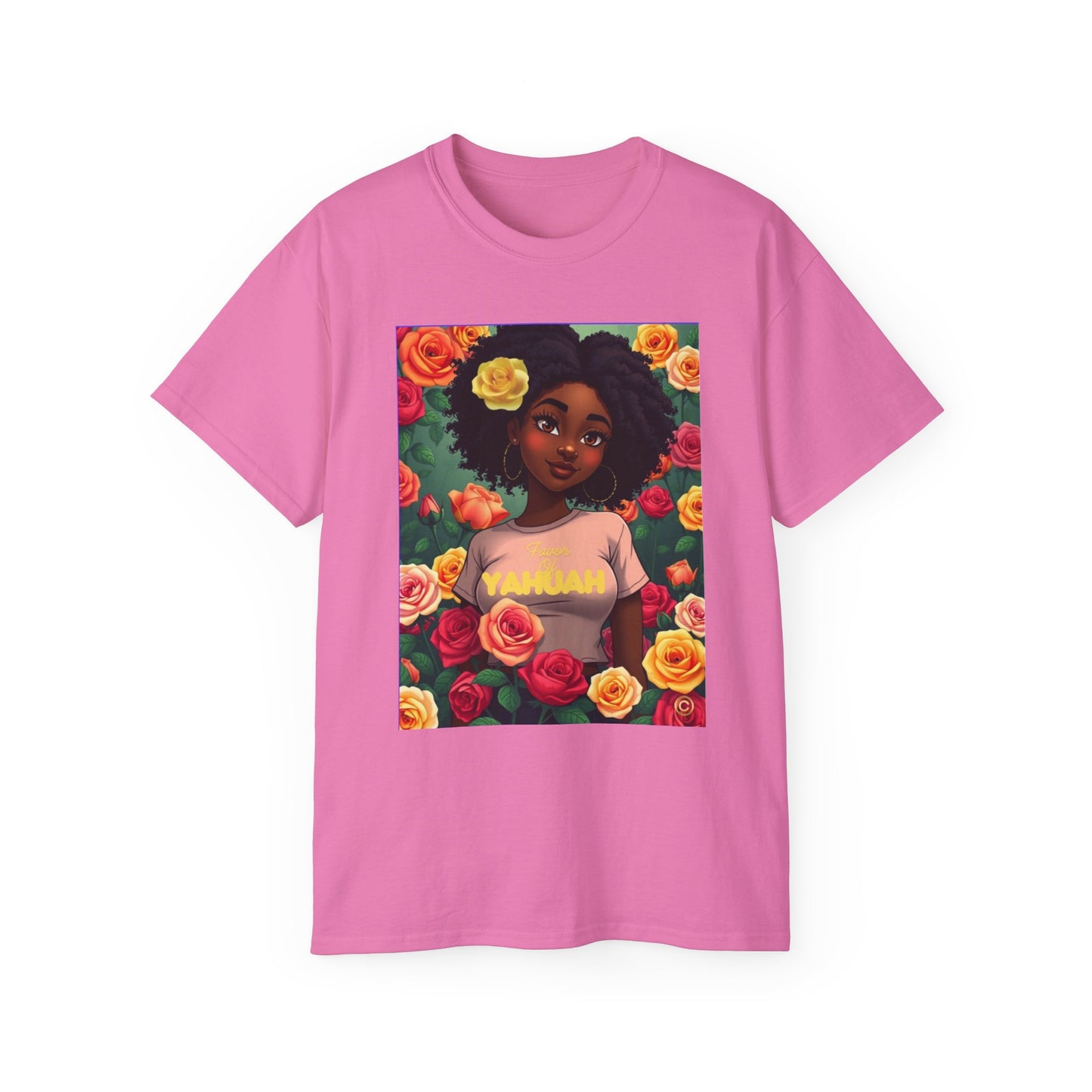 Favor Of Yahuah Tee - Yellow Rose Unisex Shirt
