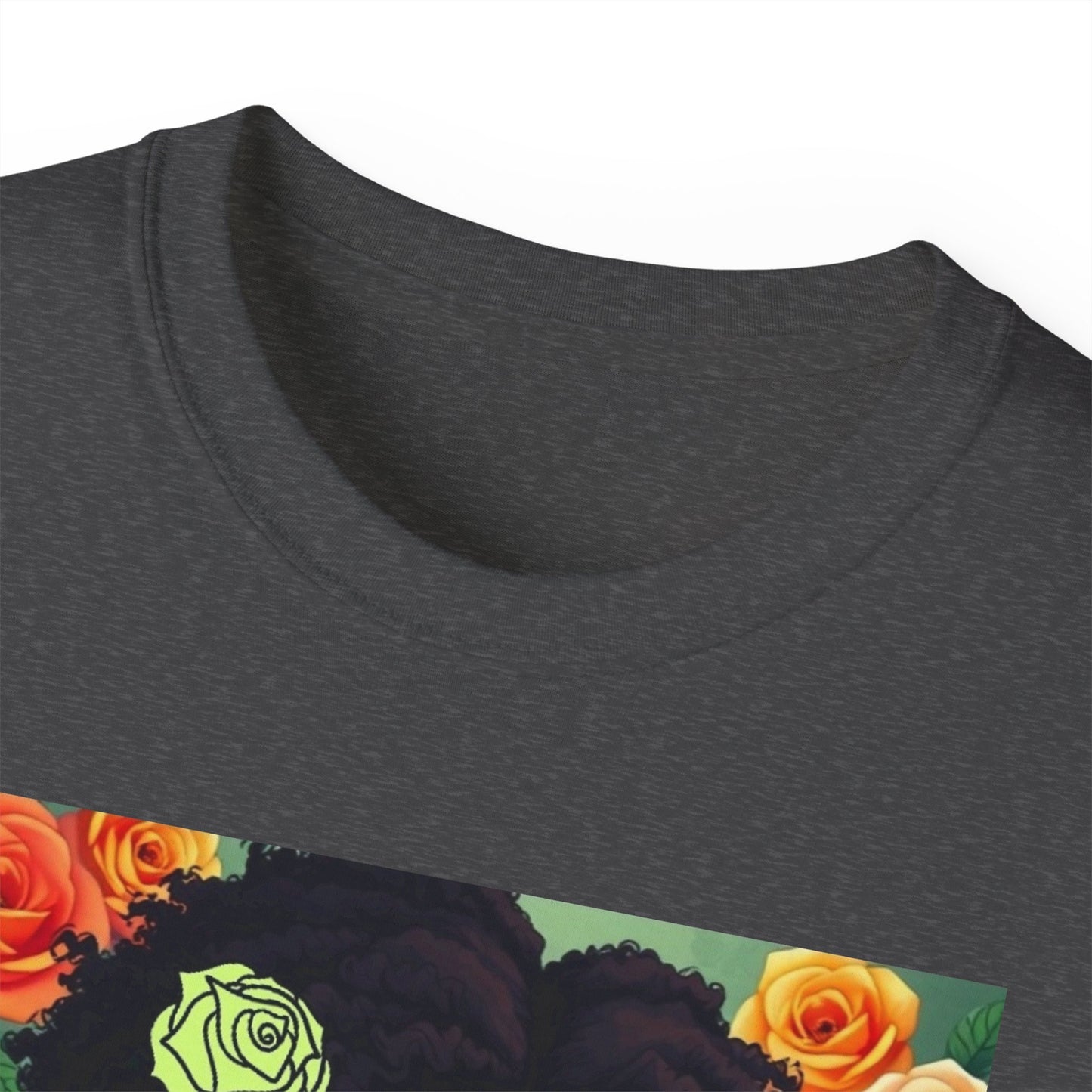 Favor Of Yahuah Tee - Lime Green Rose