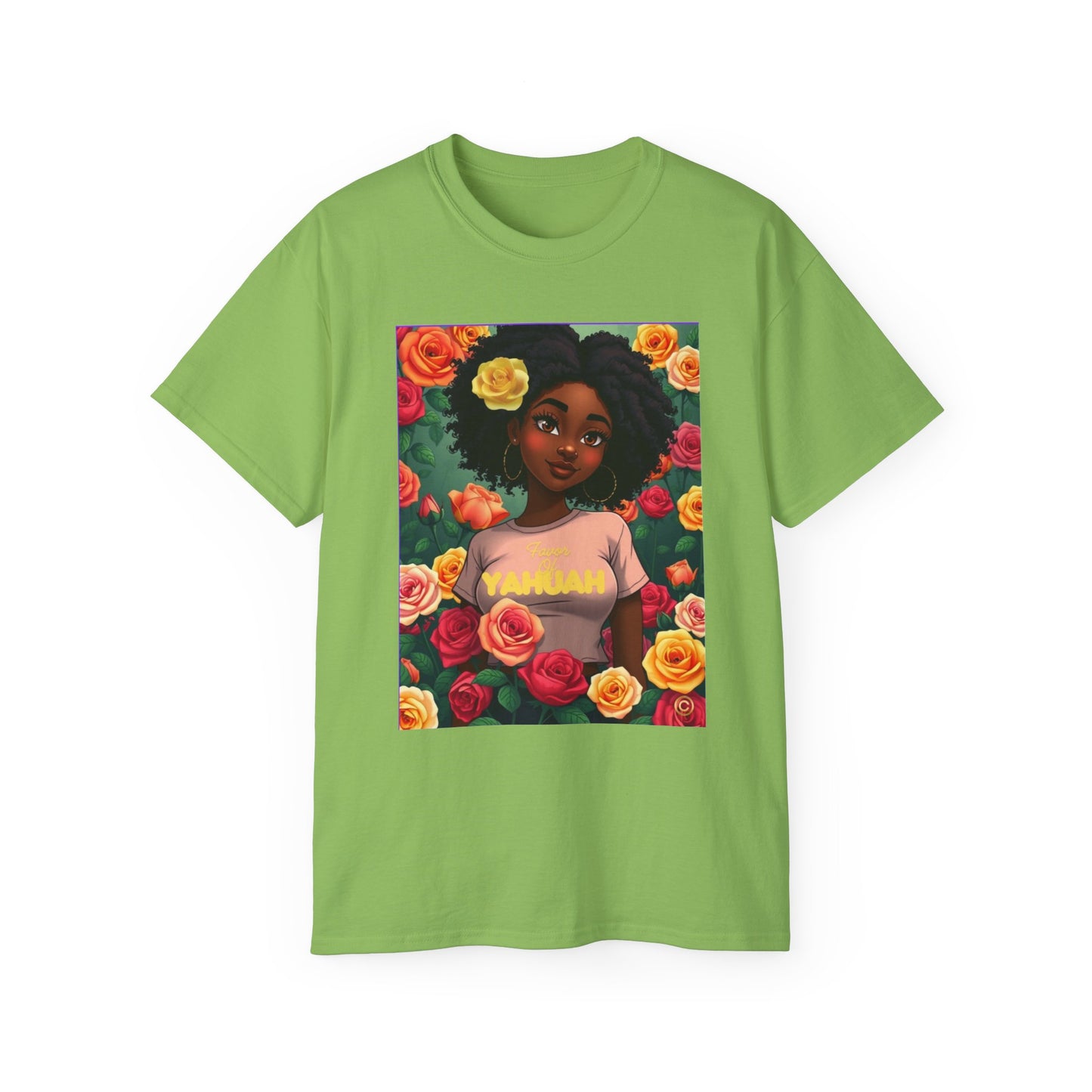 Favor Of Yahuah Tee - Yellow Rose Unisex Shirt