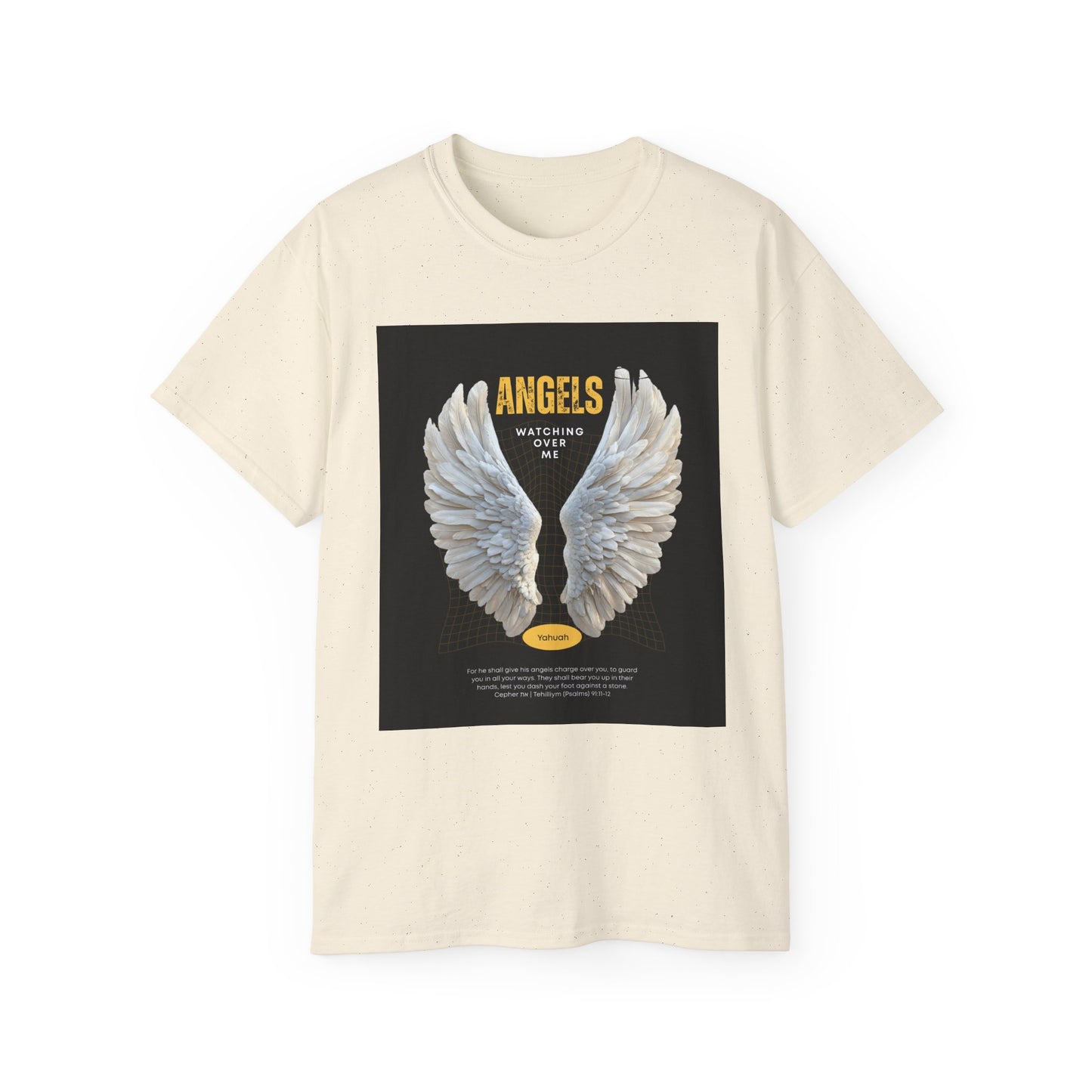 Angels Watching Over Me Unisex Tee - Psalms 91:11-12