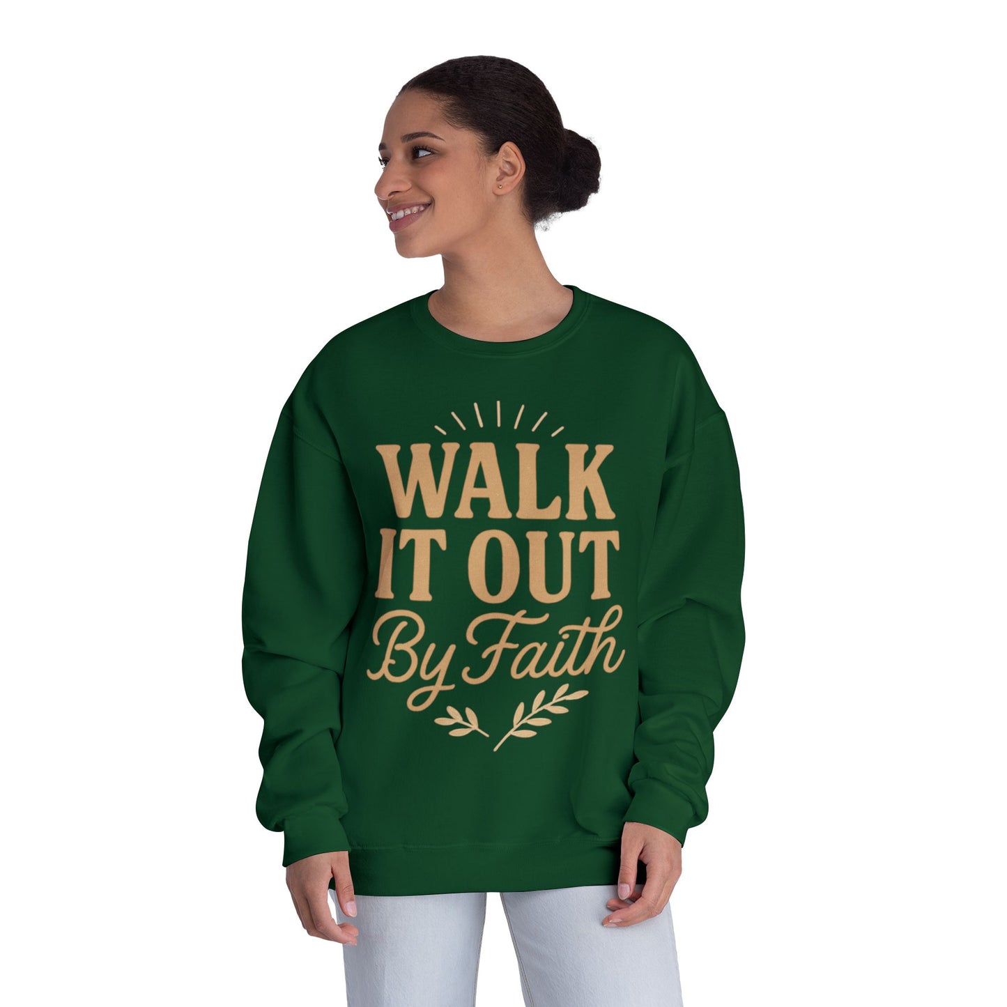 Walk It Out By Faith Unisex Sweatshirt