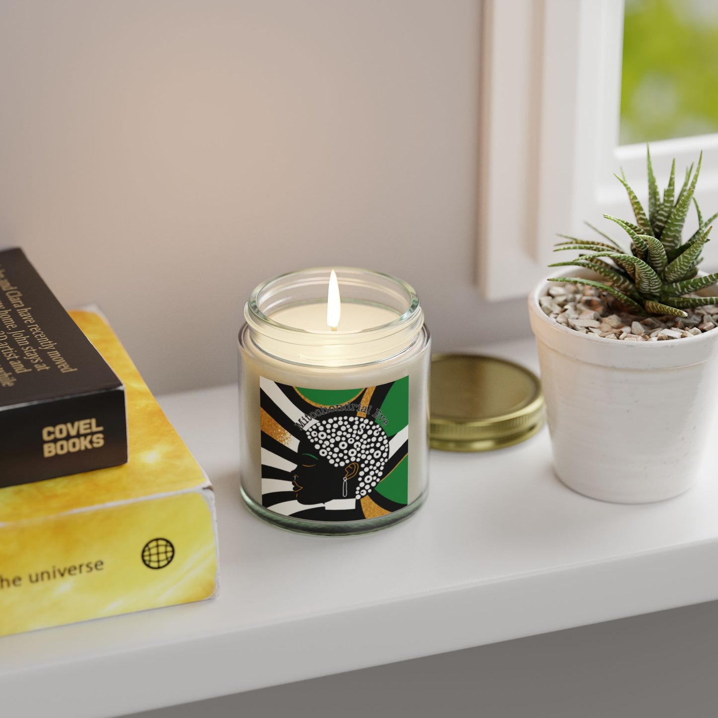 Coconut Apricot Scented Candles - Vibrant Home Decor, Unique Gift for Any Occasion, Relaxing Aromatherapy, Eco-Friendly Decor