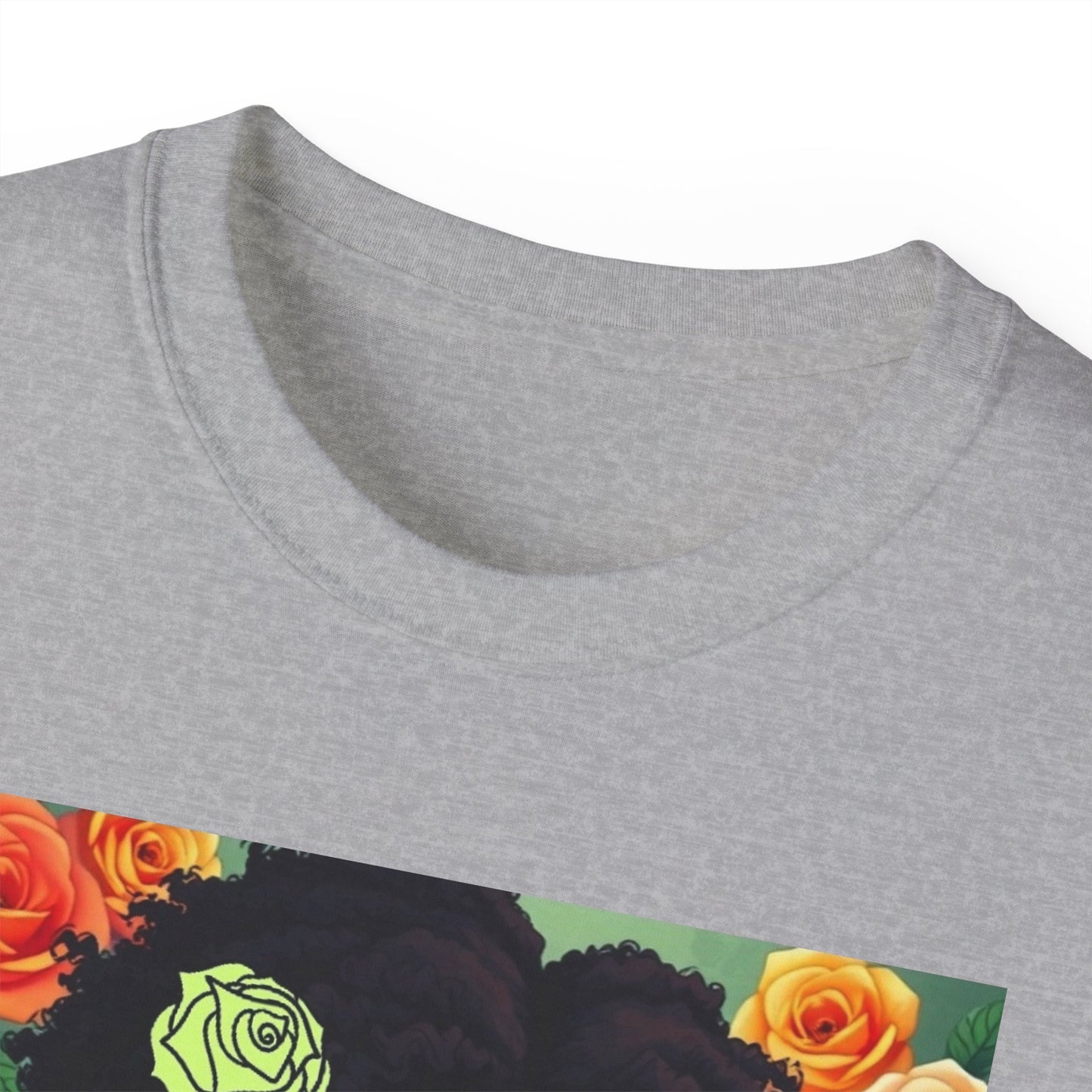 Favor Of Yahuah Tee - Lime Green Rose