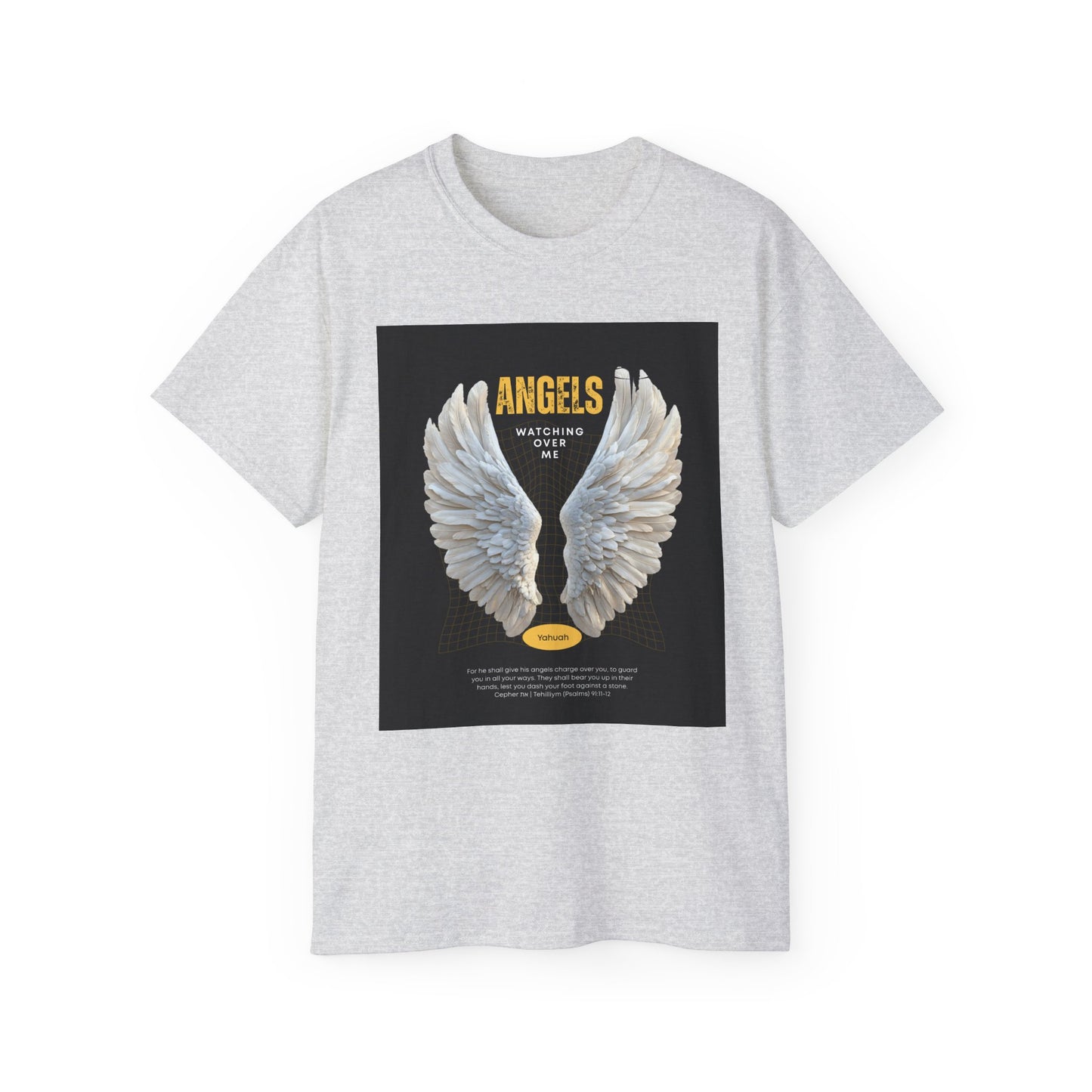 Angels Watching Over Me Unisex Tee - Psalms 91:11-12