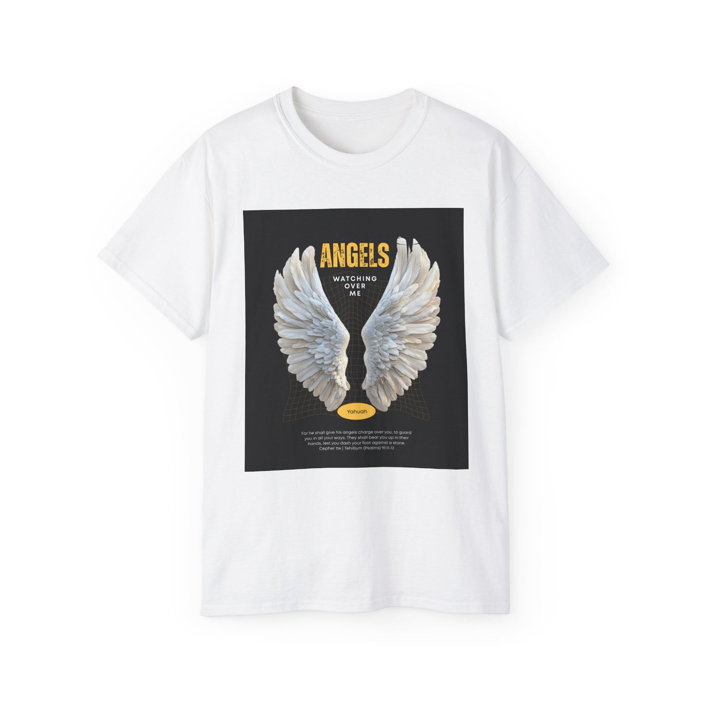 Angels Watching Over Me Unisex Tee - Psalms 91:11-12