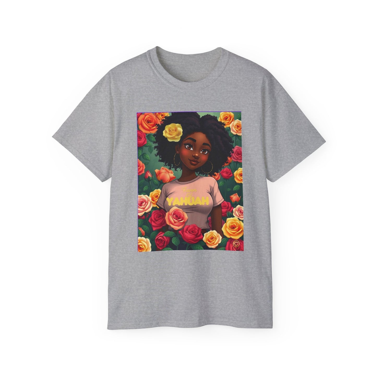 Favor Of Yahuah Tee - Yellow Rose Unisex Shirt