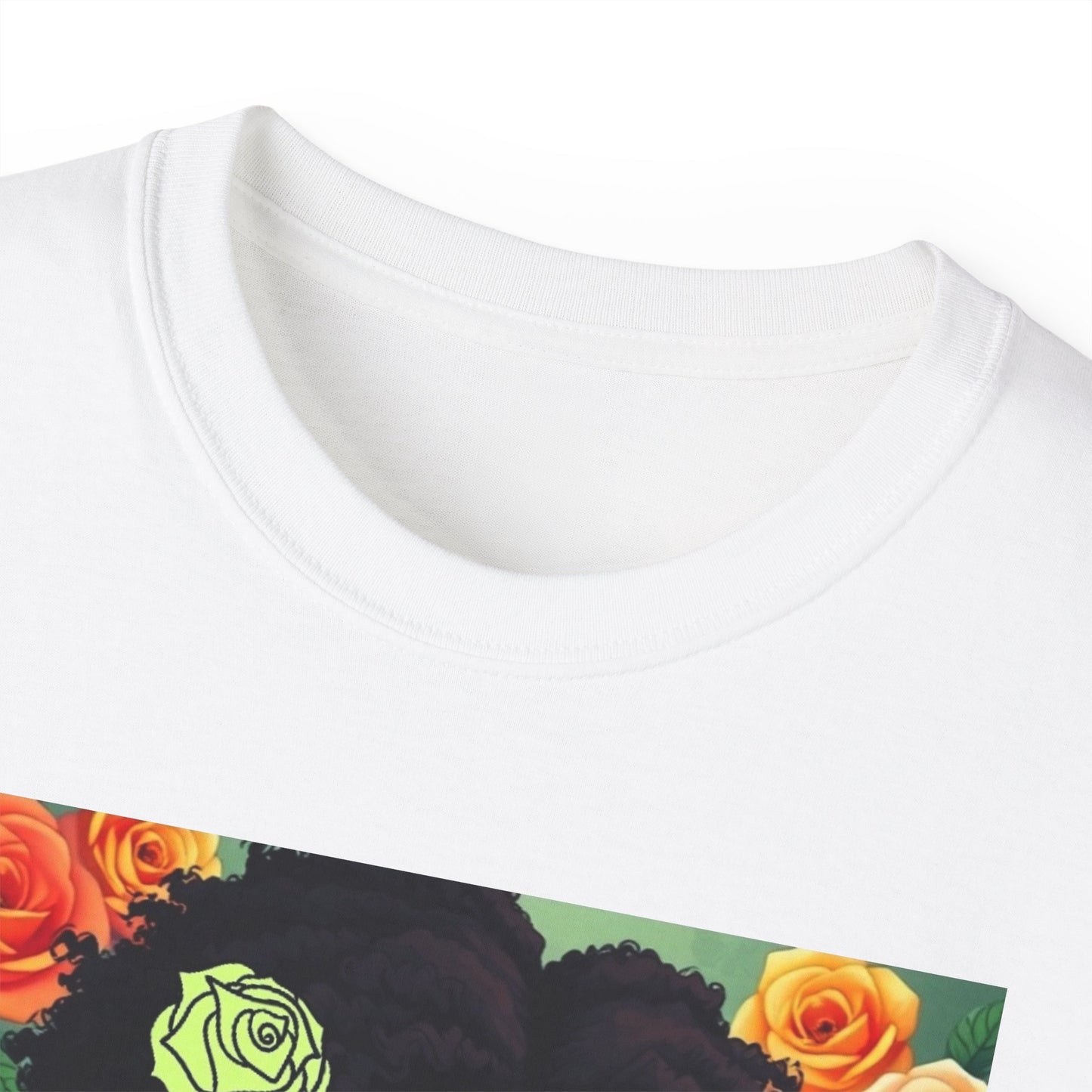 Favor Of Yahuah Tee - Lime Green Rose