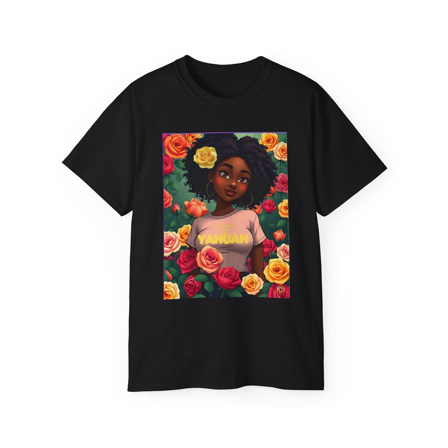 Favor Of Yahuah Tee - Yellow Rose Unisex Shirt