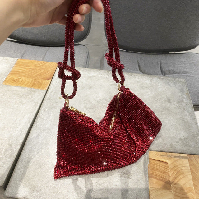 Crystal Shoulder Bag