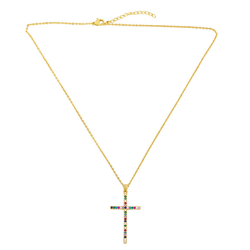 Cross Pendant Necklace Creative Personality