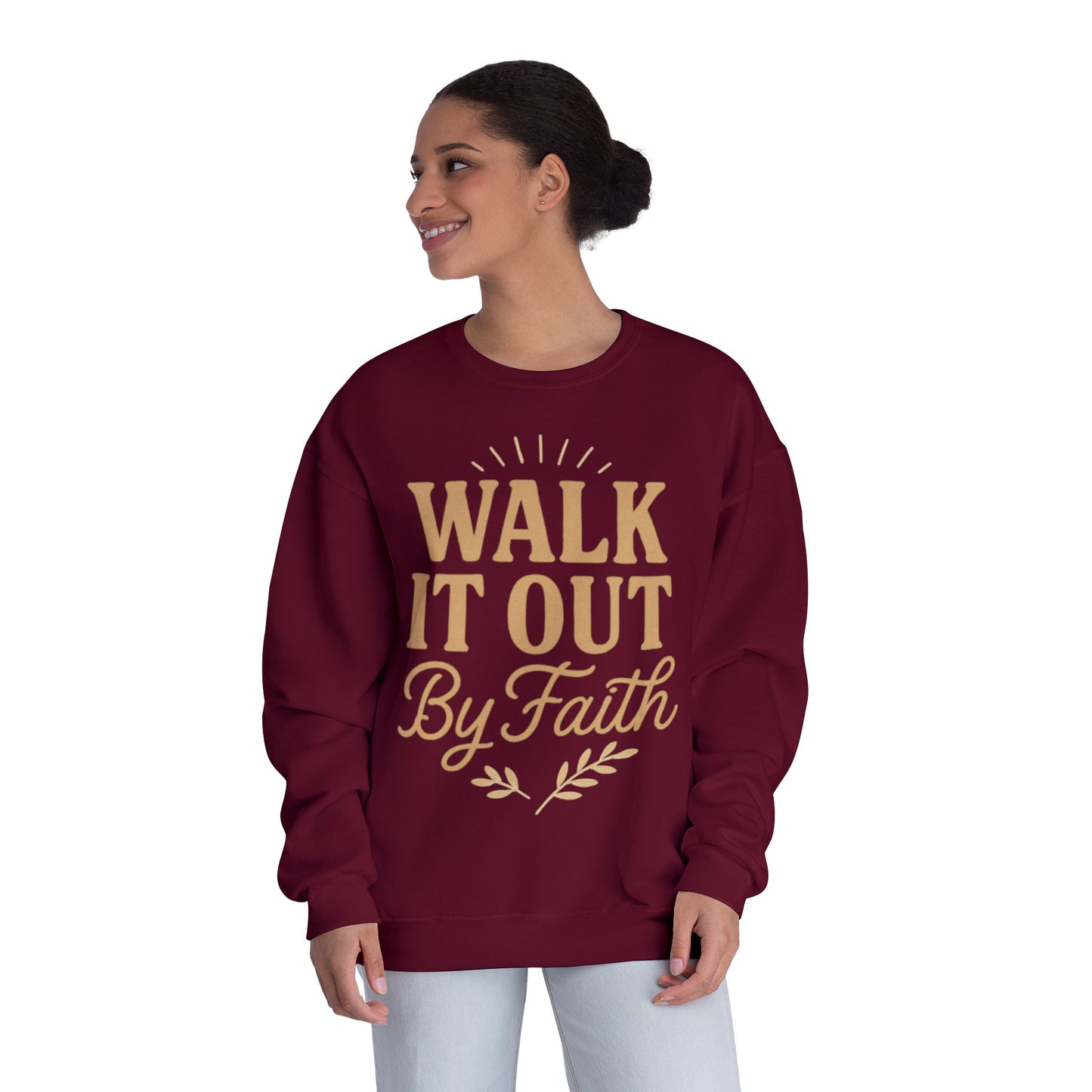 Walk It Out By Faith Unisex Sweatshirt