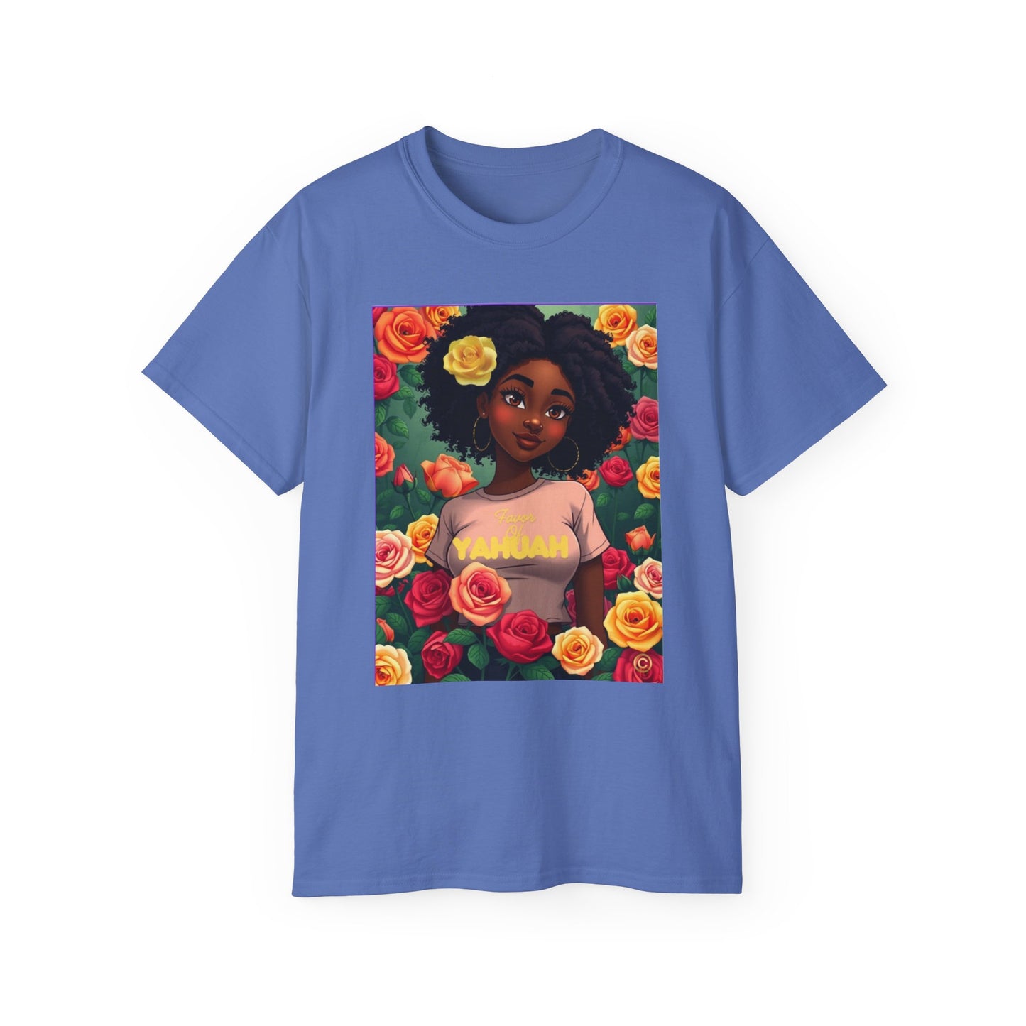 Favor Of Yahuah Tee - Yellow Rose Unisex Shirt