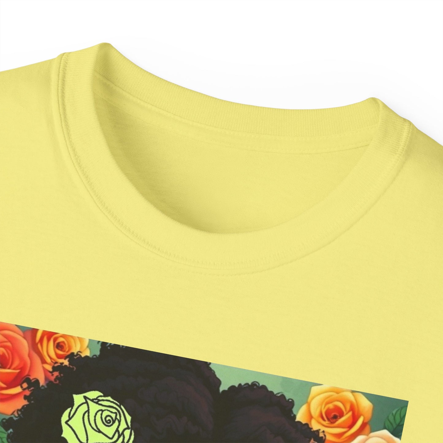 Favor Of Yahuah Tee - Lime Green Rose