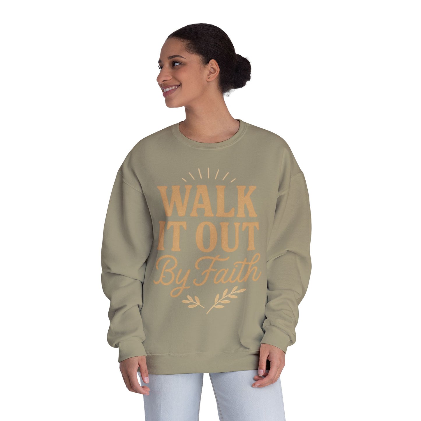 Walk It Out By Faith Unisex Sweatshirt