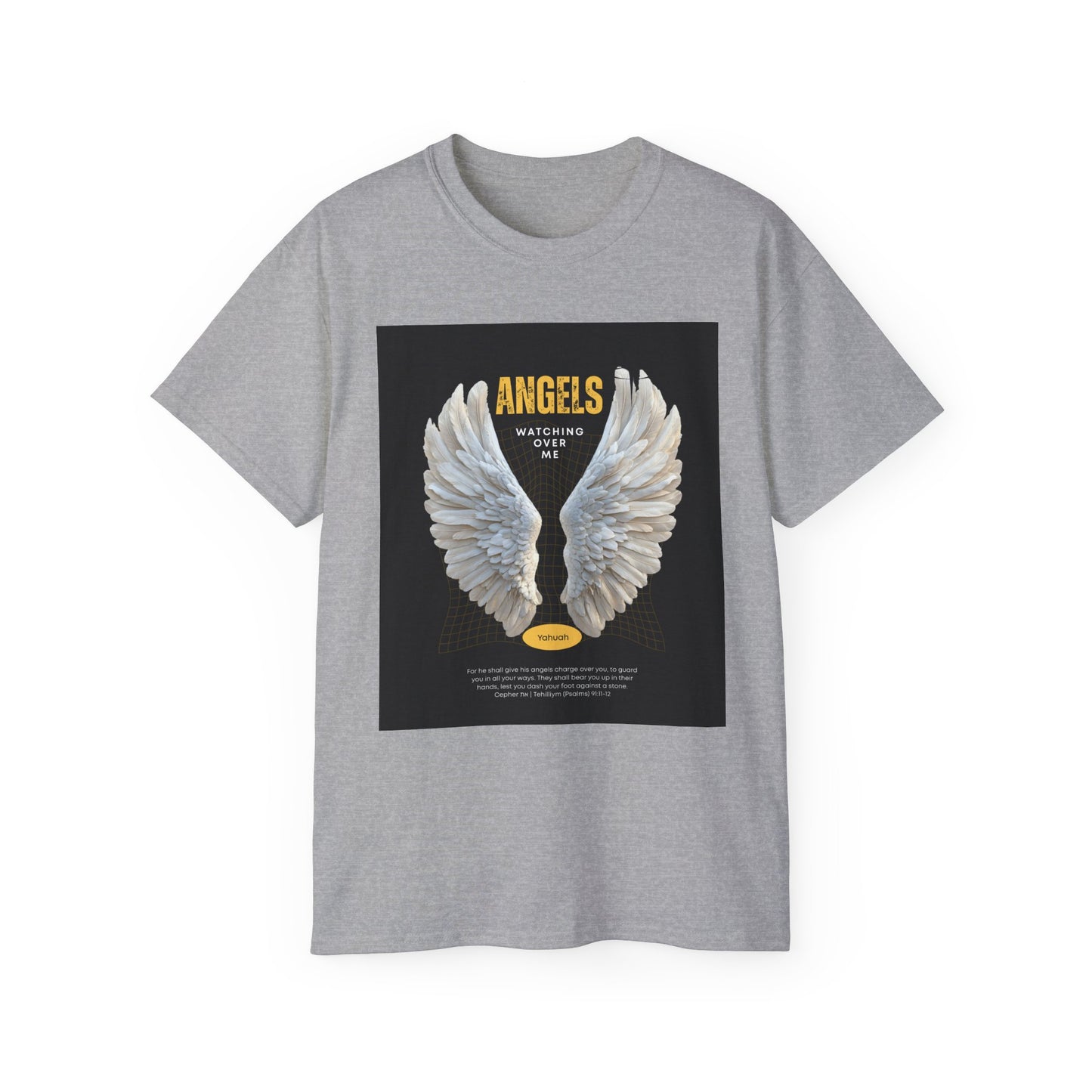 Angels Watching Over Me Unisex Tee - Psalms 91:11-12