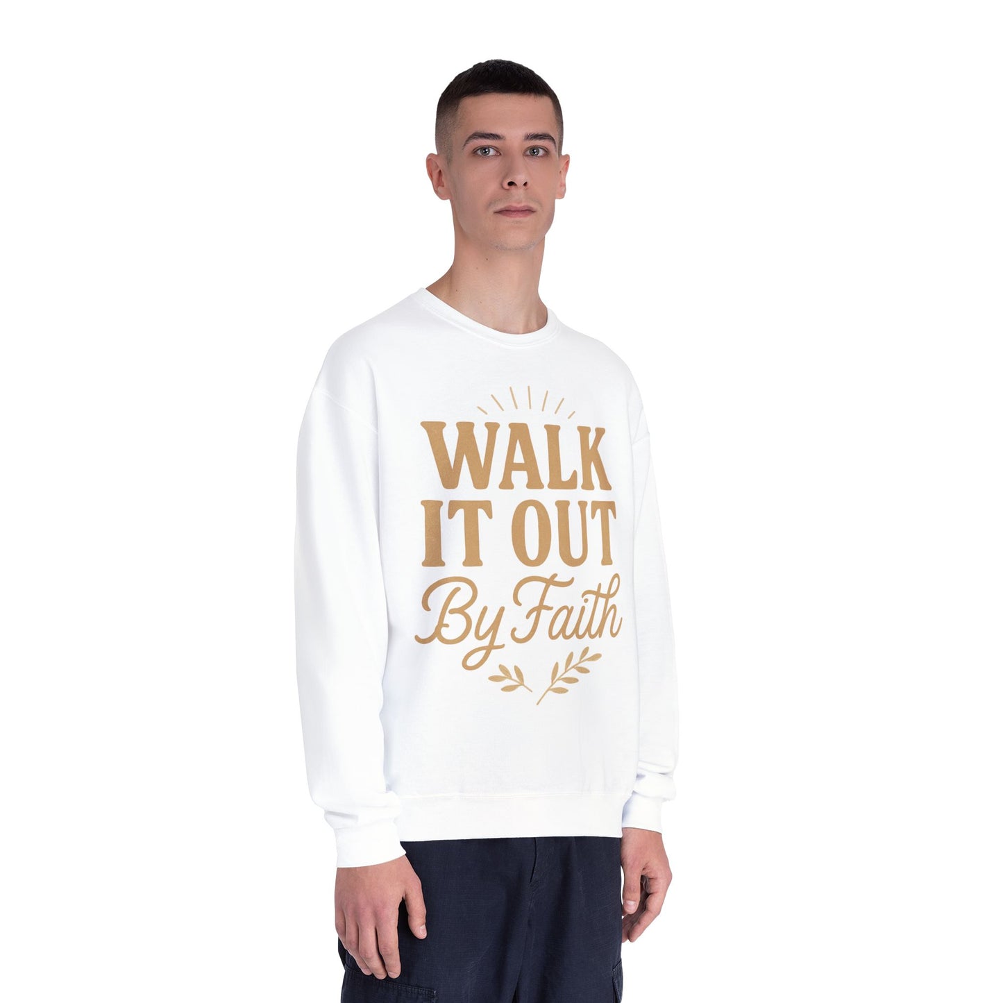 Walk It Out By Faith Unisex Sweatshirt