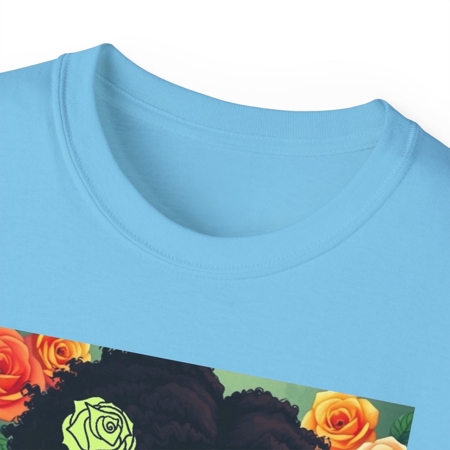Favor Of Yahuah Tee - Lime Green Rose