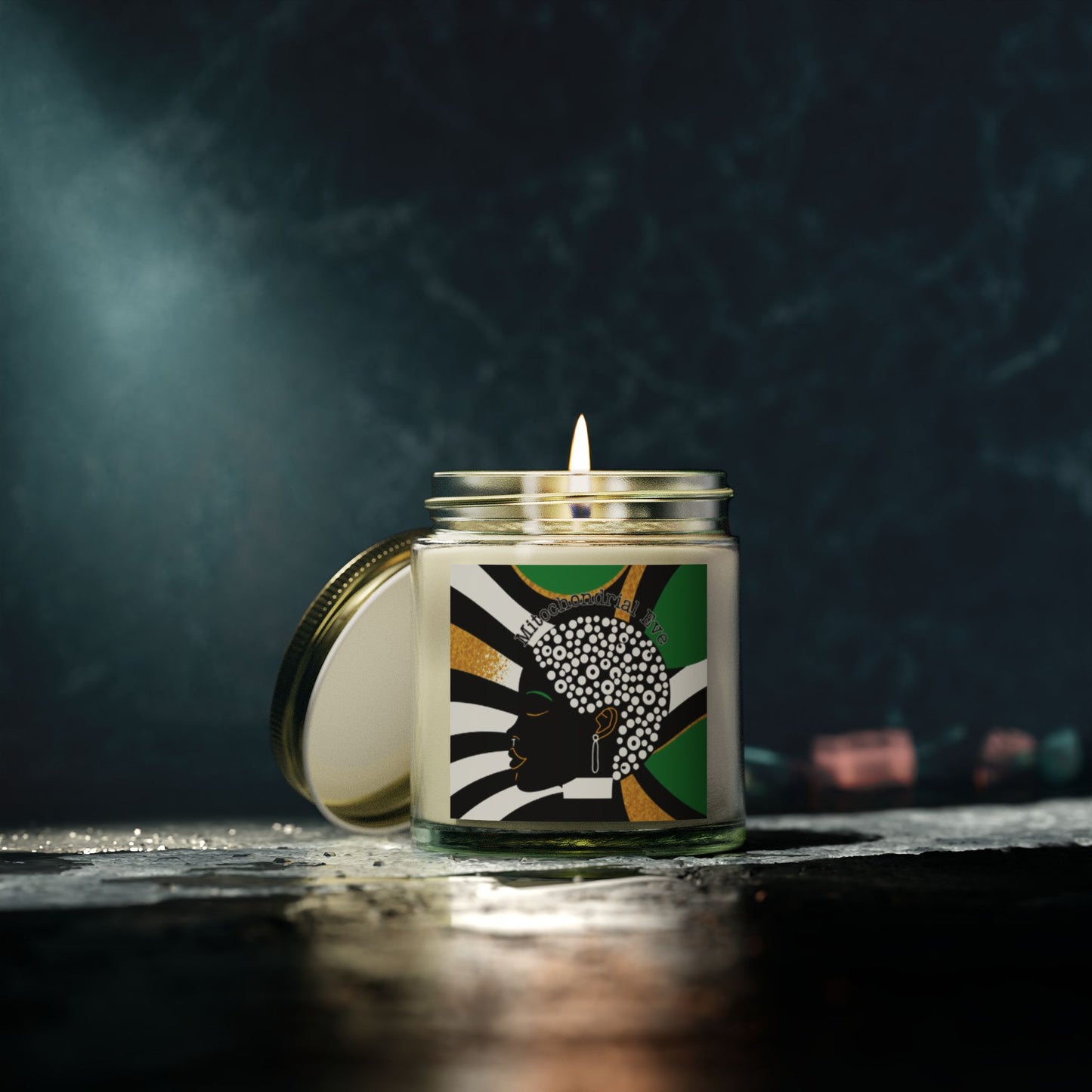 Coconut Apricot Scented Candles - Vibrant Home Decor, Unique Gift for Any Occasion, Relaxing Aromatherapy, Eco-Friendly Decor