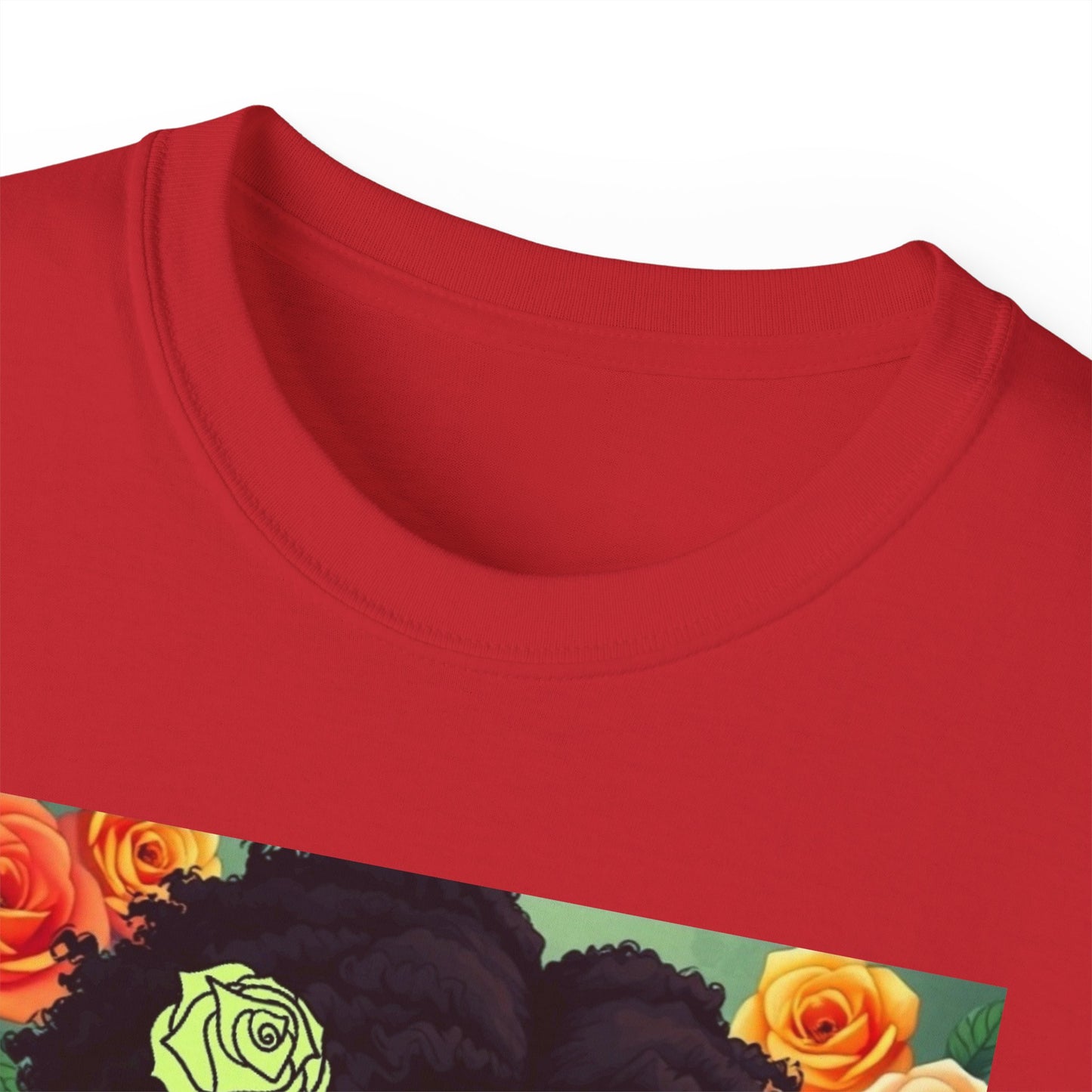 Favor Of Yahuah Tee - Lime Green Rose