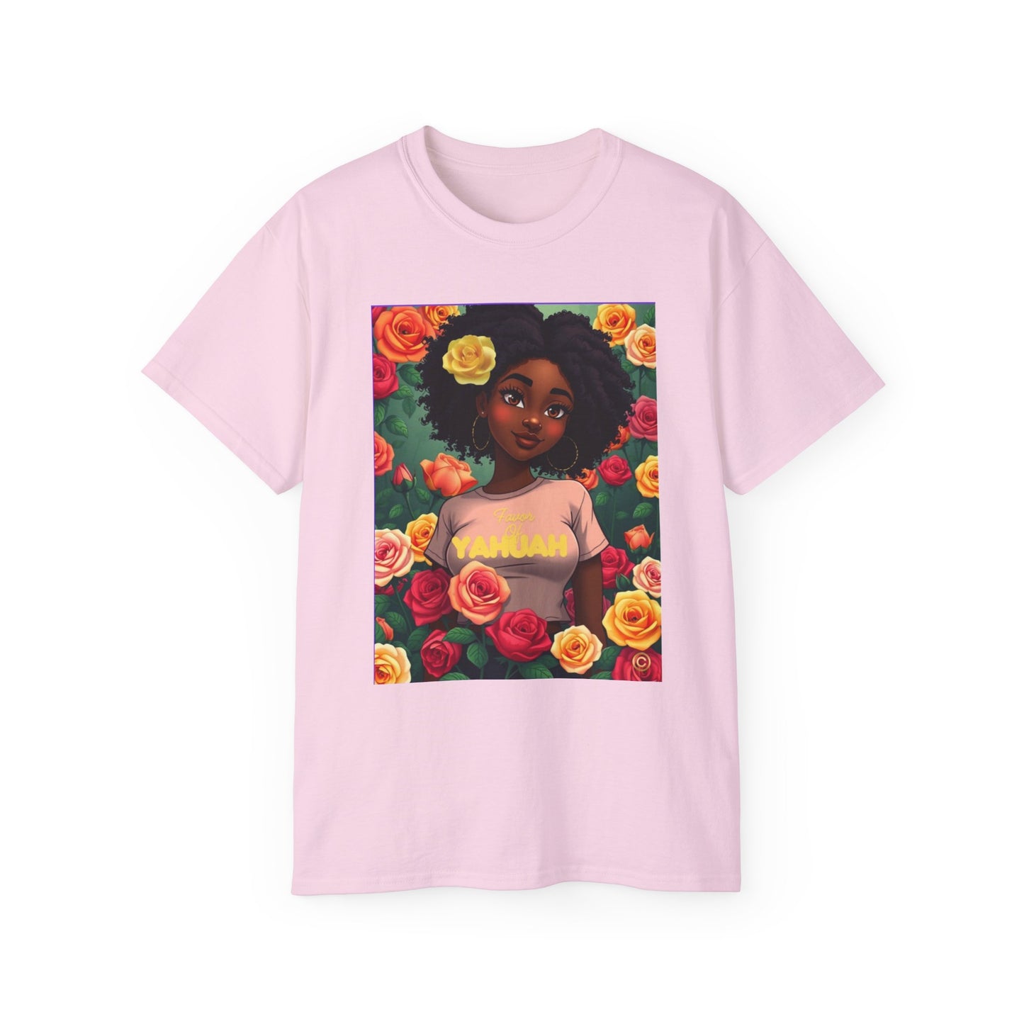 Favor Of Yahuah Tee - Yellow Rose Unisex Shirt