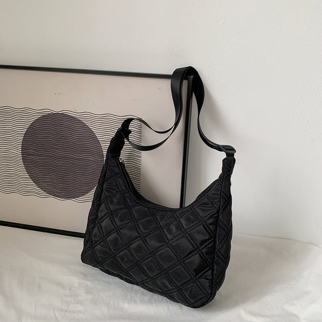 Linda Lattice Shoulder Bag