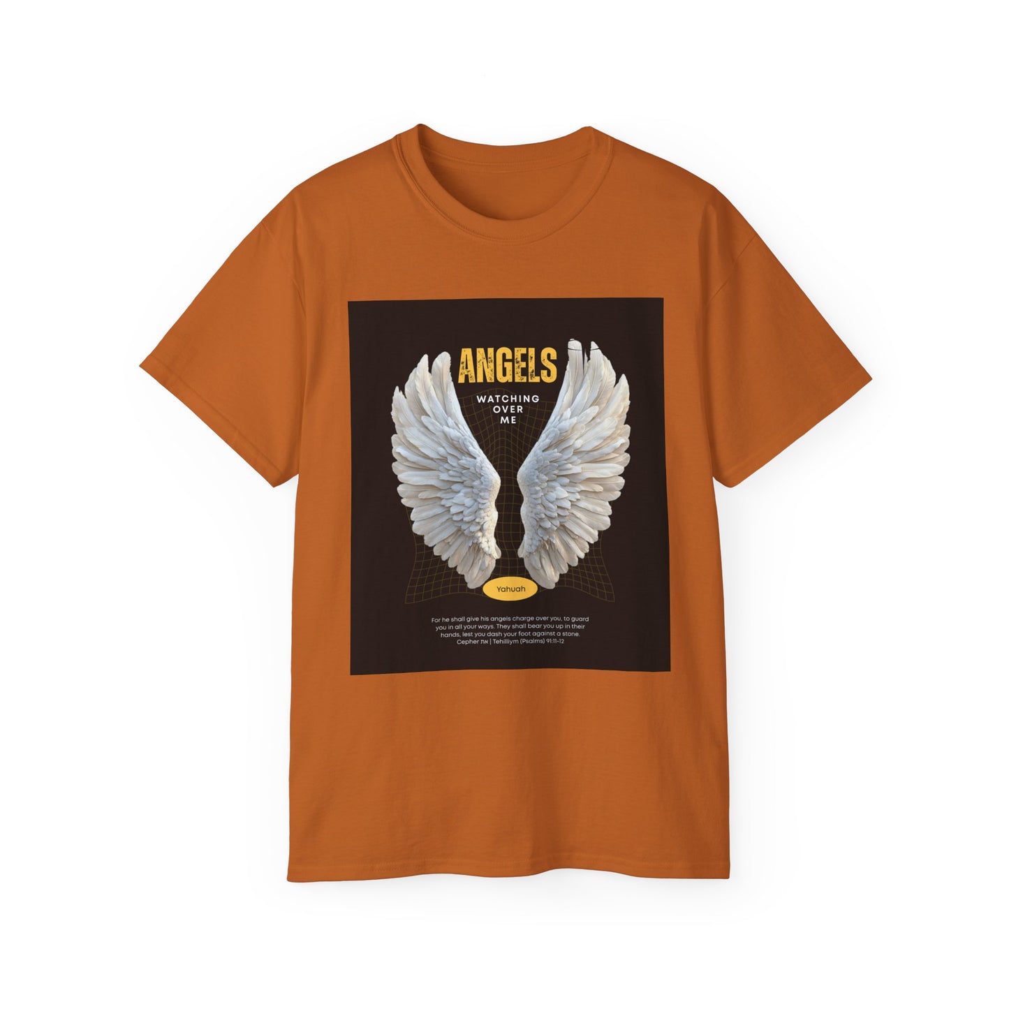Angels Watching Over Me Unisex Tee - Psalms 91:11-12