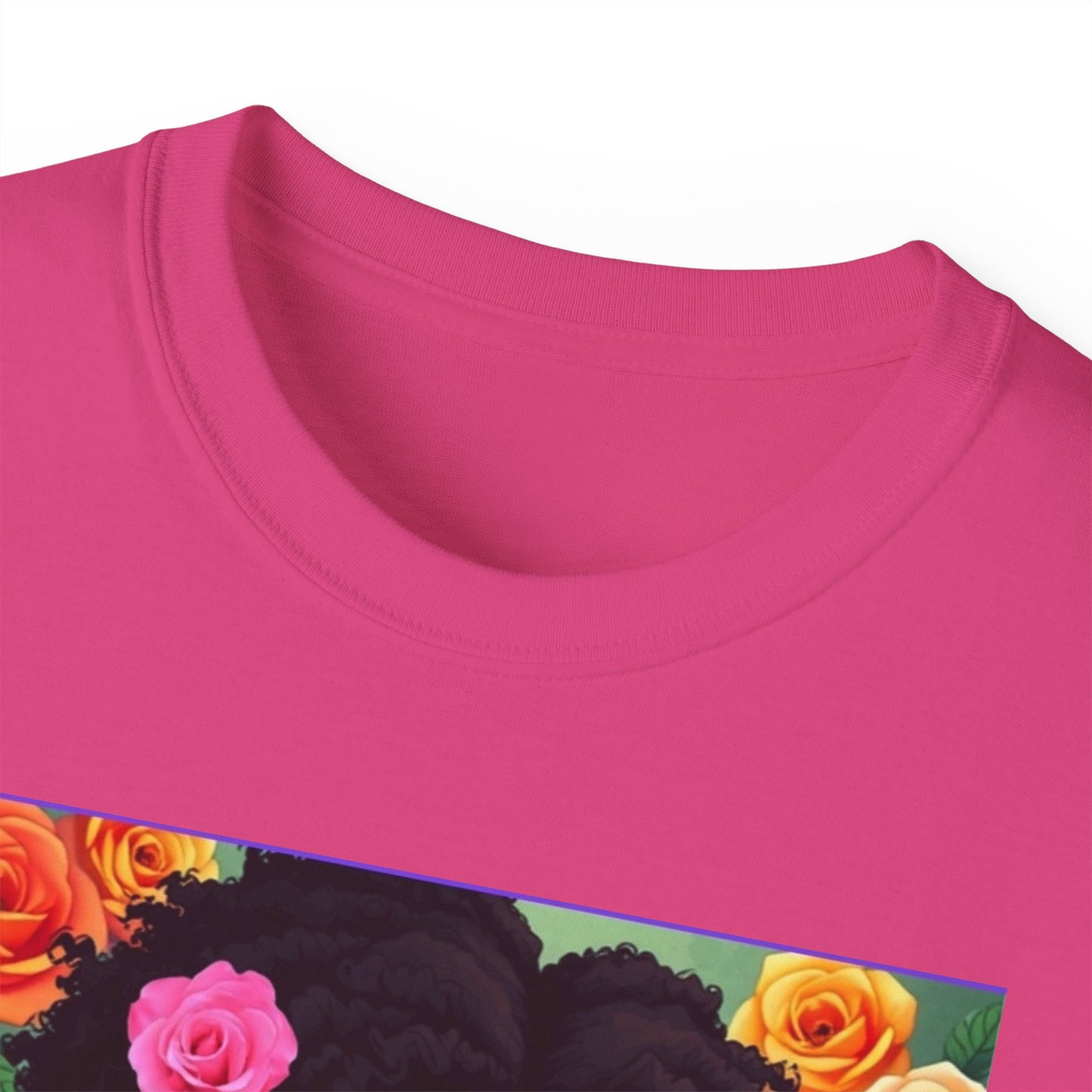 Favor Of Yahuah Tee - Hot Pink Rose