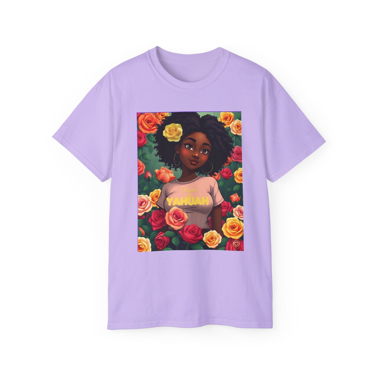 Favor Of Yahuah Tee - Yellow Rose Unisex Shirt