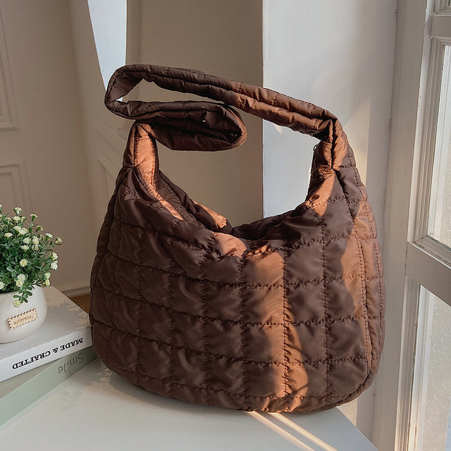 Linda Lattice Shoulder Bag