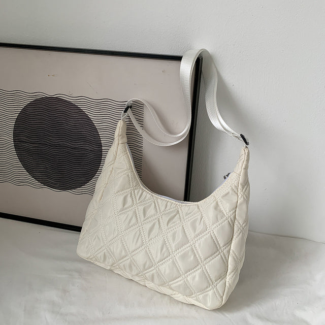 Linda Lattice Shoulder Bag