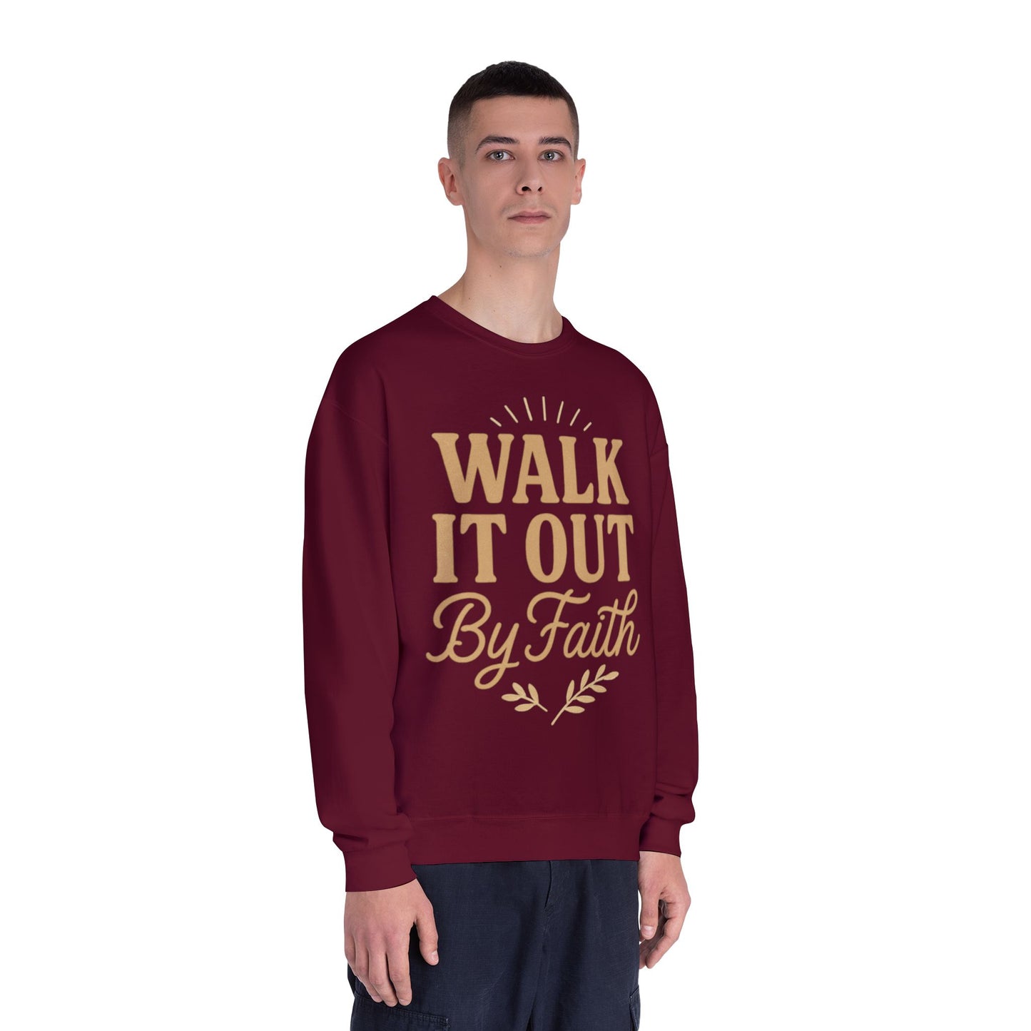 Walk It Out By Faith Unisex Sweatshirt